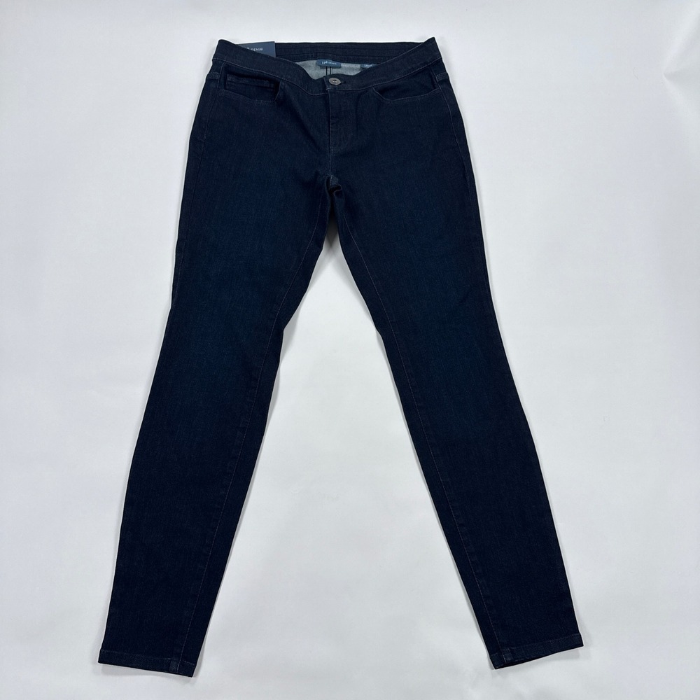 J Jill Womens Jeans 4 Blue Shoreline Wash 5 Pocket Denim Leggings Minimalist